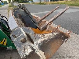 KRAMER Radlader 850 / 4x4 Klappschaufel+Gabel *TOP*