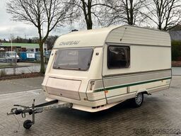 CHATEAU Chiara 380 mit Vorzelt Bettumbau Sitzgruppe