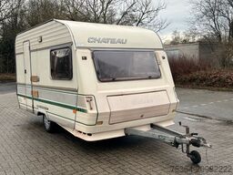 CHATEAU Chiara 380 mit Vorzelt Bettumbau Sitzgruppe