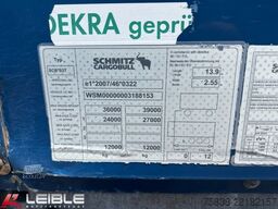 SCHMITZ CARGOBULL SCS 24*Varios Mega Tautliner*Hubdach*