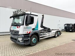 Mercedes-Benz Antos 2536/43 L 6x2 Antos 2536/43 L 6x2, Liftachse, Hiab XR 21S61 bis 7 m Container