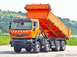 RENAULT Kerax 370 DXI * Kipper 5,80 m * Bordmatic * 8x4!