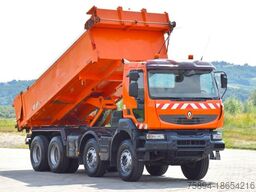 RENAULT Kerax 370 DXI * Kipper 5,80 m * Bordmatic * 8x4!