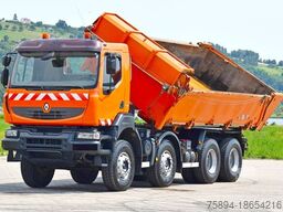 RENAULT Kerax 370 DXI * Kipper 5,80 m * Bordmatic * 8x4!