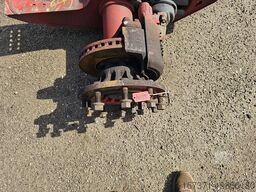 SAF TRAILER AXLE | SINGLE TIRES| DISC.