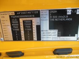 SCANIA R 500, RETARDER, VOLL LUFT, UNIVERSAL HYDRAULIK