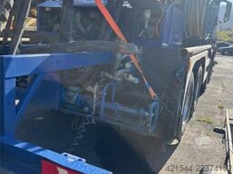 Mercedes-Benz Arocs with a Meyco Roadrunner concrete spray unit