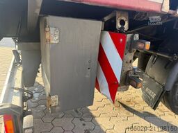 MEUSBURGER Plattform Auflieger mit Zwangslenkung teleskopie