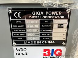 Giga power LT-W30GF 37.5 kVA silent generator