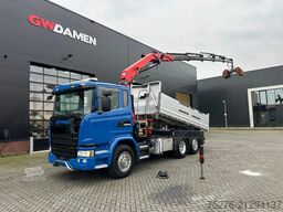 Scania G450 6x2 3 way tipper / HMF 2120 Euro 6 Retarder