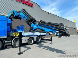 DAF XF 480 8X4 TREKKER-BAKWAGEN COMBI + PALFINGER P...