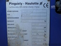 Haulotte H15SX New Tyres, Diesel, 4x4 Drive, 15 Working Hei