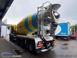 MAN TGS 10x4, Stetter 15m3 FHCBL, 3-gestuurde assen,