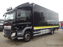 DAF CF 290 ALUGESLOTENBAK EN KLEP 2500 KG,GVW 20.50...