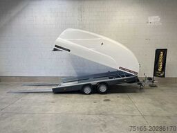 Brian James Trailers Race Shuttle 2 Autotransporter geschlossen