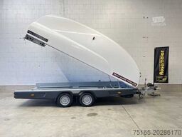 Brian James Trailers Race Shuttle 2 Autotransporter geschlossen