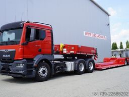 LANGENDORF SATAHV 30/50 low-bed semi-trailer / 16 m