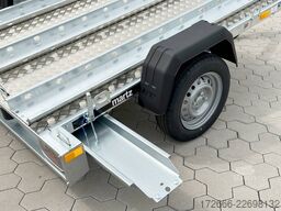 Martz GP 3 PREMIUM I ALUBODEN 230X155CM 750KG 3ER MOTORRADANHÄNGER