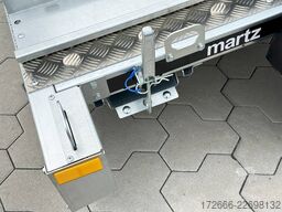 Martz GP 3 PREMIUM I ALUBODEN 230X155CM 750KG 3ER MOTORRADANHÄNGER