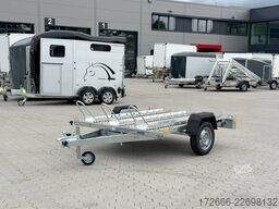 Martz GP 3 PREMIUM I ALUBODEN 230X155CM 750KG 3ER MOTORRADANHÄNGER
