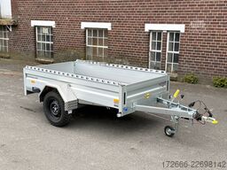 Humbaur HA 132513 KV OFFROAD 251X131X40CM 1300KG TIEFLADER | BUGKLAPPE