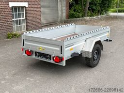Humbaur HA 132513 KV OFFROAD 251X131X40CM 1300KG TIEFLADER | BUGKLAPPE