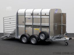 Ifor Williams TA5 | 8x6 | DOPPELSTOCK 241X156X183CM VIEHANHÄNGER | 2X LÜFTUNG