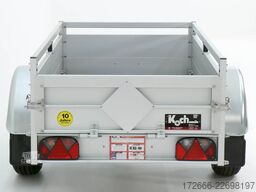 Koch-Anhänger B1000 | ALUBODEN 205X105X45CM 1000KG TIEFLADER