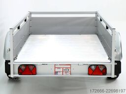 Koch-Anhänger B1000 | ALUBODEN 205X105X45CM 1000KG TIEFLADER