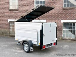 TPV Trailers | BÖCKMANN KT-EU2 PLUS 202X107X106CM 750KG DECKELANHÄNGER