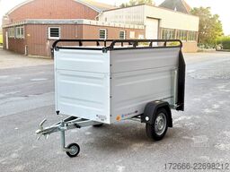 TPV Trailers | BÖCKMANN KT-EU2 PLUS 202X107X106CM 750KG DECKELANHÄNGER