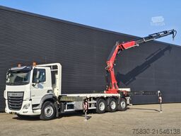 DAF CF 530 8x4 / RETARDER / FASSI F545 CRANE / KRAN...