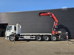 DAF CF 530 8x4 / RETARDER / FASSI F545 CRANE / KRAN...