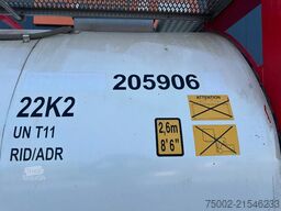 CIMC 20FT ISO / 25.030L / 1-COMP / 3 BAFFELS / UN T1...