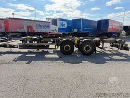 SCHMITZ CARGOBULL 2Achs BDF MIDI Tandem Lafette verzinkt TÜV01/26