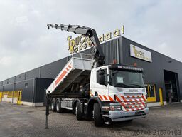 Scania P360 + 8x4 + HIAB 288 EP-5 HIPRO + REMOTE + KIP...