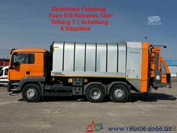 MAN TGS 28.320 Faun Rotopress 518 Terberg Schüttung