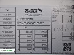 SCHMITZ CARGOBULL SKO DoubleDeck FP 60 SLXi300 LiftingAxle