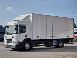 Scania P280 4x2 - Box with sidedoors - Loadlift - Full...