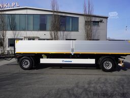Krone Construction trailer /Flatbed 18 pallets