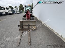 Schäffer Hoflader 3550 mit Kabine, Schaufel+Gabel