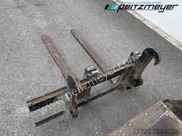 Schäffer Hoflader 3550 mit Kabine, Schaufel+Gabel