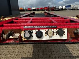 Krone 2-axle 20FT chassis, BPW + drumbrakes, airsuspe...