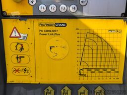 Volvo FH 460 8X4 + CRANE PALFINGER PK 34002 (7x - 22m...