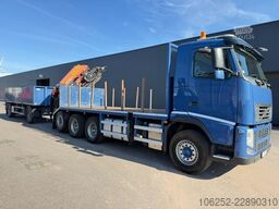 Volvo FH 460 8X4 PRITSCHE + KRAN PALFINGER PK 34002 (...