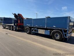 Volvo FH 460 8X4 PRITSCHE + KRAN PALFINGER PK 34002 (...