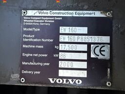 Volvo EW160 Schnellwechsler 2xLöffel Straßenzulassung
