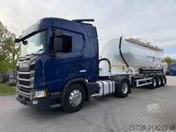 KÄSSBOHRER Zementsilo 35 m³/3- Achsen/BPW Achsen/Luft-Lift