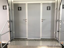 Rosemeier VE 3 Damen, 1 Herren, 4 Urinale Toilettenanhänger