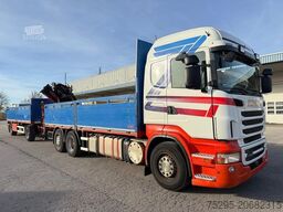 SCANIA R500 V8 Atlas Kran kompl. Hänger- Zug!